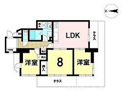 間取図画像 3LDK
