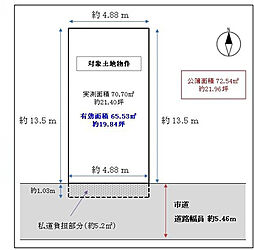 売土地　東大阪市荒川3