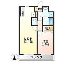 モア　ベリー 403 ｜ 栃木県宇都宮市宿郷２丁目7-10（賃貸マンション1LDK・4階・45.88㎡） その2