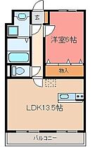 Bella Luce B 406 ｜ 栃木県宇都宮市宿郷３丁目21-5（賃貸マンション1LDK・4階・46.66㎡） その2