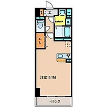 グラース　リオ 602 ｜ 栃木県宇都宮市今泉３丁目12-1（賃貸マンション1R・6階・40.00㎡） その2