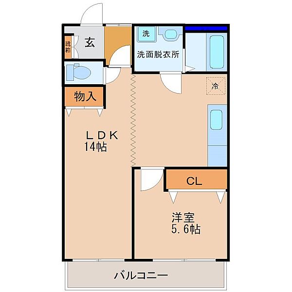 アマリエンバード 306｜栃木県宇都宮市平松本町(賃貸マンション1LDK・3階・49.20㎡)の写真 その2