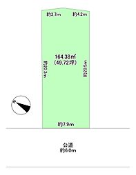 尾張旭市旭ケ丘町山の手 土地