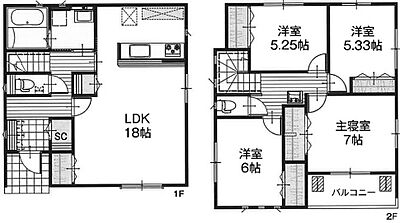 間取り：8号地