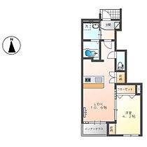 仮）深谷市原郷スターテラスII  ｜ 埼玉県深谷市原郷（賃貸アパート1LDK・1階・42.15㎡） その2