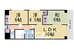 ラメゾンボヌール 3LDKの間取図画像