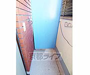 室外洗濯機が置けます。