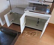 キッチン下の収納スペースです