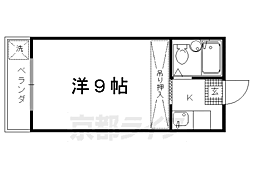 英ハイツ 1Kの間取図画像