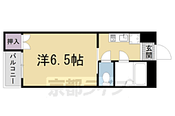岩倉駅北2 1Kの間取図画像