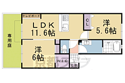 ルシェール正栄 2LDKの間取図画像