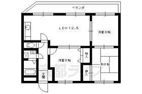 グランデール21 302 ｜ 京都府長岡京市馬場1丁目（賃貸マンション3LDK・3階・64.80㎡） その2