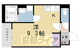 Ｄ　ｐｏｒｔａ　Ｌｏｔｕｓ 301 ｜ 京都府京都市南区西九条唐戸町（賃貸アパート1R・3階・24.28㎡） その2