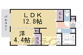 ティアレ長岡京 503 ｜ 京都府長岡京市神足1丁目（賃貸マンション1LDK・5階・35.52㎡） その2