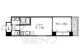 京都府京都市中京区西堂町（賃貸マンション1LDK・2階・36.38㎡） その2