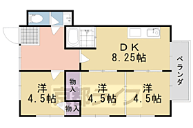 今里3丁目貸家 - ｜ 京都府長岡京市今里3丁目（賃貸一戸建3LDK・--・48.78㎡） その2