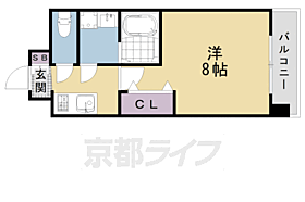 エステムコート京都西大路 711 ｜ 京都府京都市南区吉祥院西浦町（賃貸マンション1K・7階・26.79㎡） その2