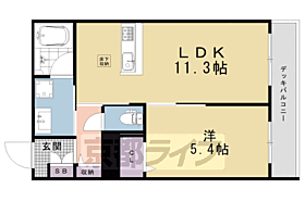 エスポワールＫ2　京都駅西 102 ｜ 京都府京都市下京区木津屋町（賃貸マンション1LDK・1階・41.90㎡） その2