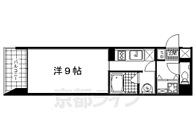 京都府京都市右京区西院六反田町（賃貸マンション1K・2階・28.35㎡） その2