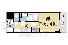 京都府京都市下京区小泉町（賃貸マンション1K・11階・23.10㎡） その2