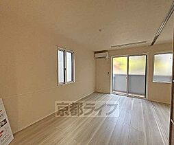 阪急京都本線 桂駅 徒歩17分の賃貸アパート 1階1LDKのリビング/ダイニング