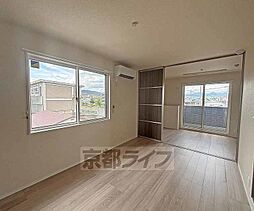 阪急京都本線 桂駅 徒歩13分の賃貸アパート 3階1LDKのリビング/ダイニング