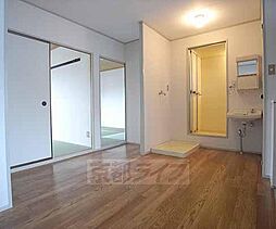 阪急嵐山線 上桂駅 徒歩14分の賃貸アパート 2階2DKのリビング/ダイニング