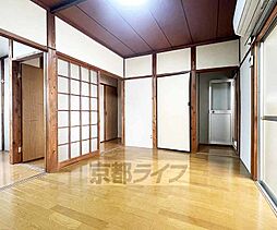 京阪宇治線 観月橋駅 徒歩8分の賃貸テラスハウス 2LDKのリビング/ダイニング