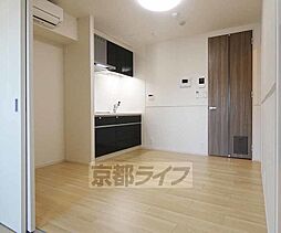 京阪本線 中書島駅 徒歩33分の賃貸アパート 2階1DKのリビング/ダイニング