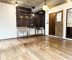 京都市営烏丸線 竹田駅 徒歩8分の賃貸マンション 1階1LDKのリビング/ダイニング