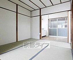 京阪宇治線 観月橋駅 徒歩8分の賃貸テラスハウス 4Kのリビング/ダイニング