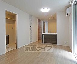 京阪本線 丹波橋駅 徒歩12分の賃貸マンション 1階2LDKのリビング/ダイニング