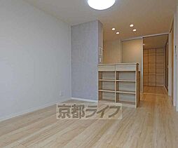 京阪本線 中書島駅 徒歩3分の賃貸アパート 1階1LDKのリビング/ダイニング