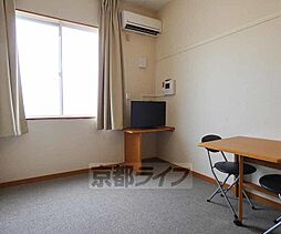 京阪宇治線 桃山南口駅 徒歩15分の賃貸アパート 1階1Kのリビング/ダイニング