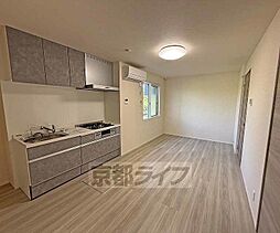 阪急京都本線 桂駅 徒歩14分の賃貸アパート 1階1LDKのリビング/ダイニング