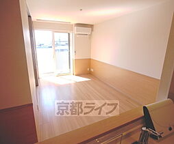 JR東海道・山陽本線 長岡京駅 3.2kmの賃貸アパート 1階2LDKのリビング/ダイニング