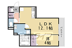 （仮称）吉祥院宮ノ東マンション 3階1LDKの間取り