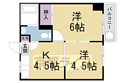 間取図画像 2DK