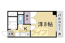 ドエルS.Y.1号館 1Kの間取図画像