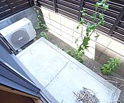 日当りのとても良いバルコニーです