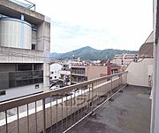 北側風景です