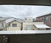 バルコニーからの景色です。