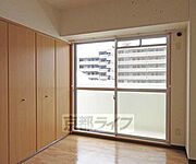 大きな収納の付いた洋室です