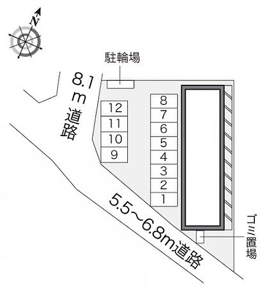 レオパレスプレミール 204｜広島県福山市山手町2丁目(賃貸アパート1K・2階・26.08㎡)の写真 その3