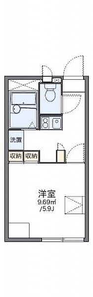 レオパレスＭＲＥ 203｜広島県福山市新涯町2丁目(賃貸アパート1K・2階・20.28㎡)の写真 その2