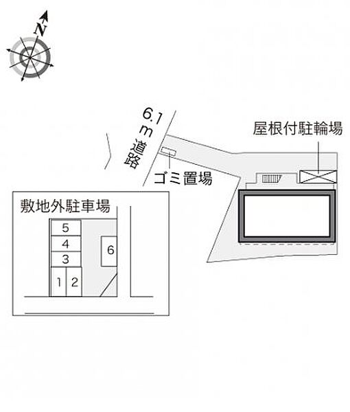 レオパレスウィル 202｜広島県福山市能島3丁目(賃貸アパート1K・2階・19.87㎡)の写真 その3