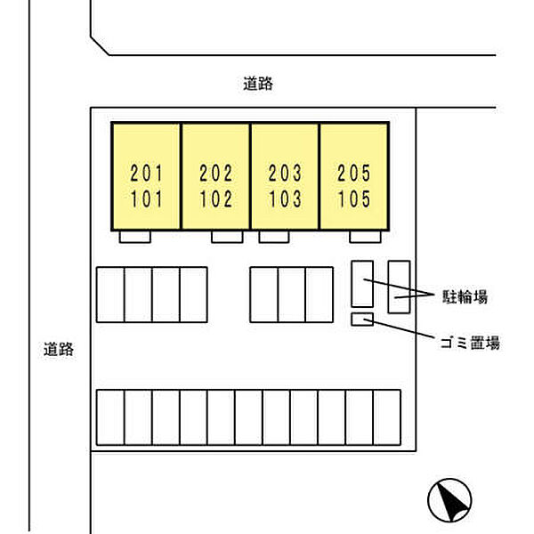 グレイスヴィラ東川口 ｜広島県福山市東川口町5丁目(賃貸アパート2LDK・1階・58.65㎡)の写真 その3