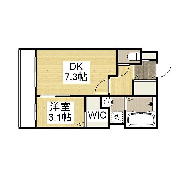 ＴＨＥ　ＡＰＡＲＴＭＥＮＴ福山駅前 ｜広島県福山市昭和町(賃貸マンション1LDK・5階・31.52㎡)の写真 その2