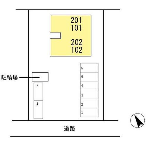 セジュール誠之 ｜広島県福山市新涯町6丁目(賃貸アパート2LDK・1階・55.44㎡)の写真 その3