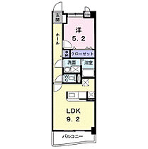 広島県福山市山手町6丁目24番22号（賃貸マンション1LDK・2階・42.06㎡） その2